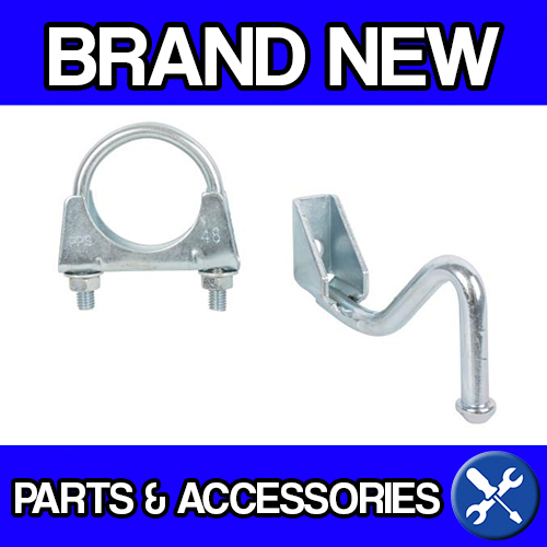 For VOLVO S40 II, V50, C30, TAILPIPE HANGER EXHAUST REPAIR CLAMP (48MM)