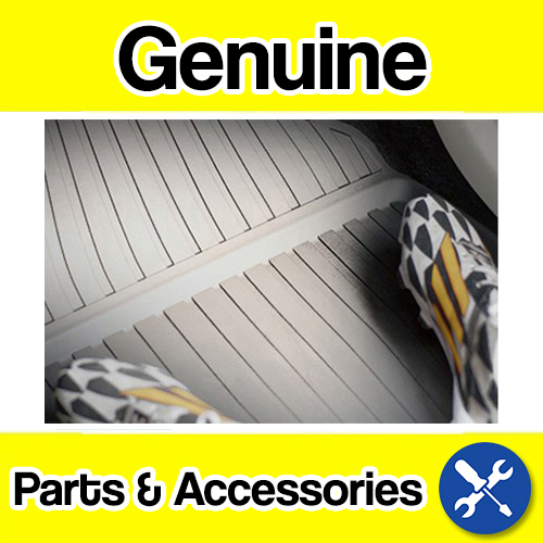 Genuine Volvo XC90 (16-) Rubber Floor Mats (Fitment: RHD Colour: Blond)